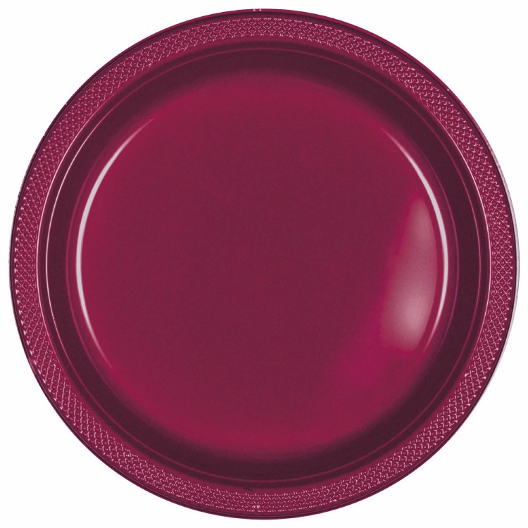 Berry 7in Plastic Plates 20ct