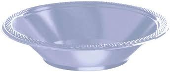 Pastel Blue 12oz Plastic Bowls 20ct