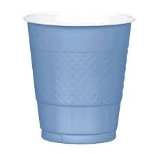 Pastel Blue 12oz Plastic Cup 20ct