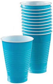 Caribbean 12oz Plastic Cups 20ct