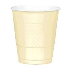 Vanilla Creme 12oz Plastic Cups 20ct