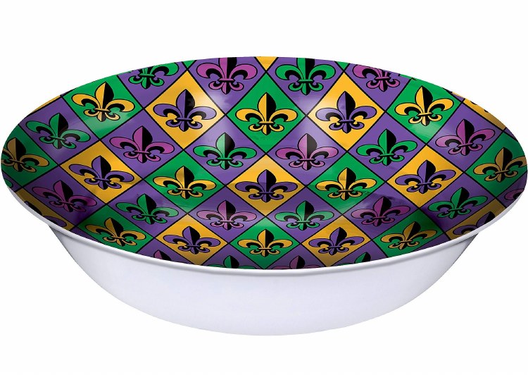 Fleur De Lis Pl 13in Bowl