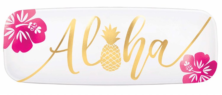 Aloha Long Platter