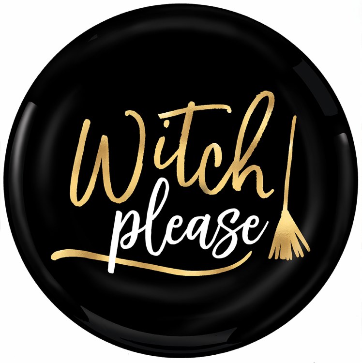 Witch Please 7.5in Plt