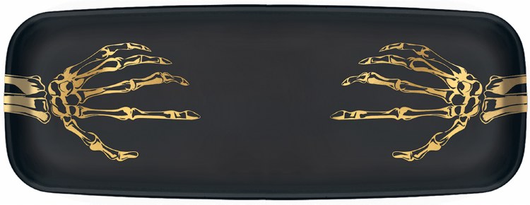 Platter Long 6x17 Skltn Hands