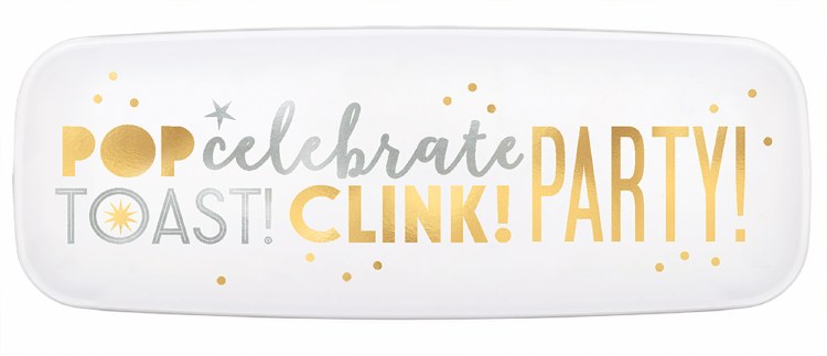 NY Long Coupe Platter