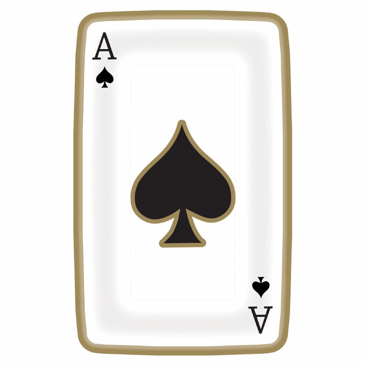 Roll The Dice 9x5 Card Plates