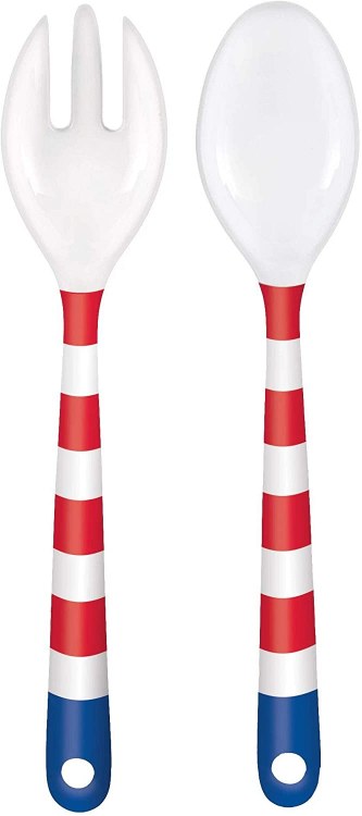 Patriotic Salad Servers