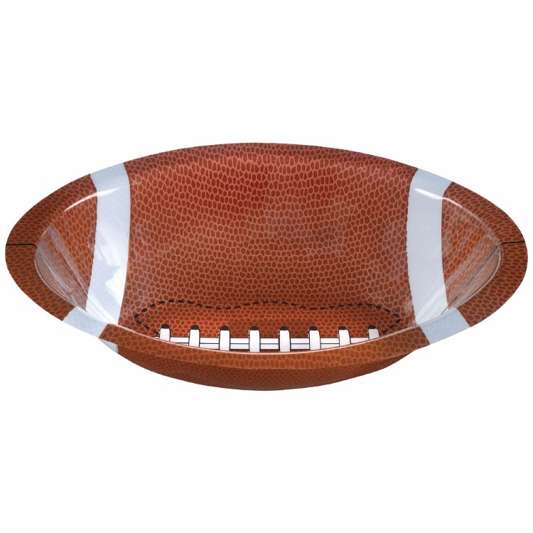Football Plastic Bowl 14.25"