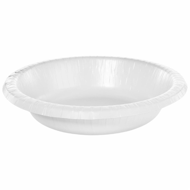 White 20oz. Paper Bowls
