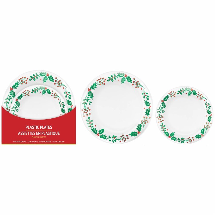 White Holly Plate Multipack