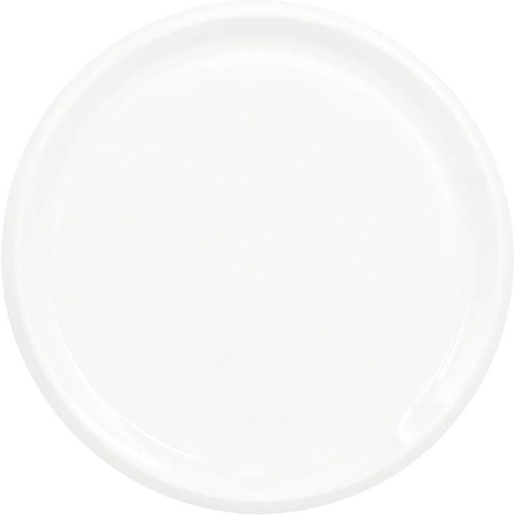 16" Round White Platter