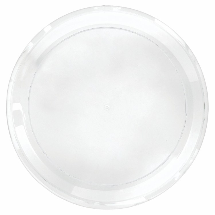 16" Clear Round Platter
