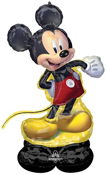 Mickey Mouse • Freestanding 52" Air-Filled Mylar Balloon