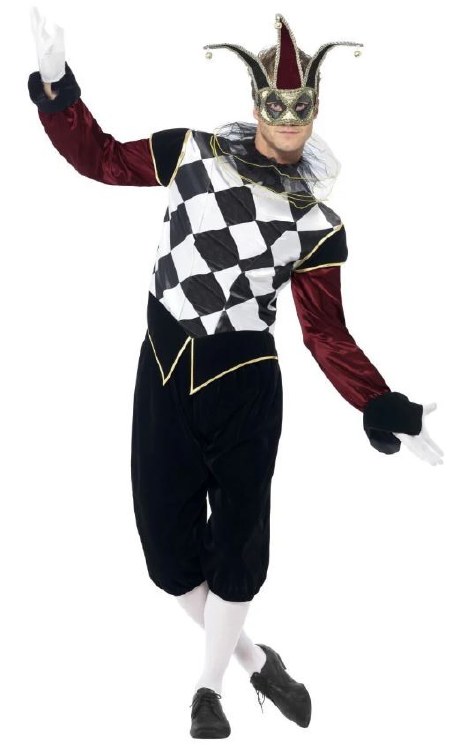 Gothic Venetian Harlequin M