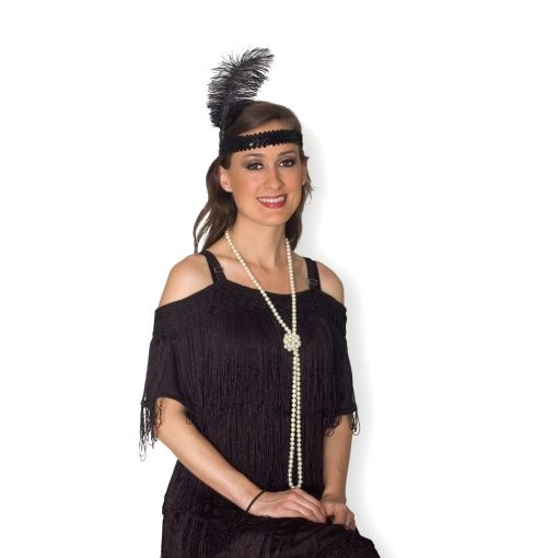 Necklace Pearl Flapper