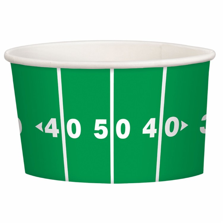 Football Paper Treat Cups