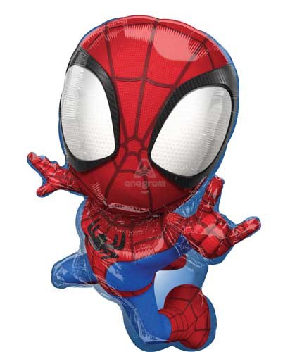 Spiderman • Spidey &amp; His Amazing Friends • Jumbo 29" Mylar Helium Balloon