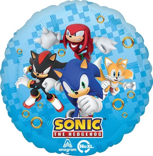 Sonic The Hedgehog • 17" Mylar Balloon