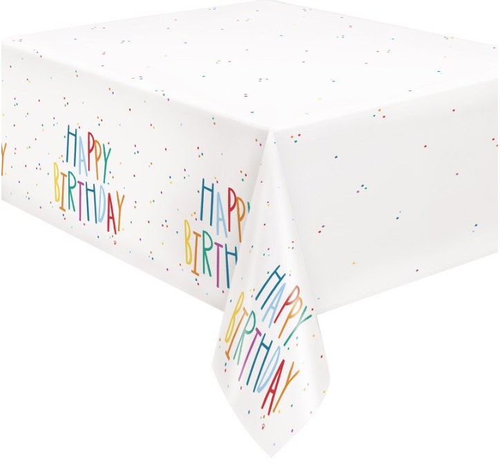 Mayhem BDay Tablecover 54x84