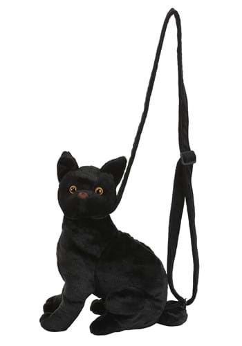 Black Cat Plush Purse