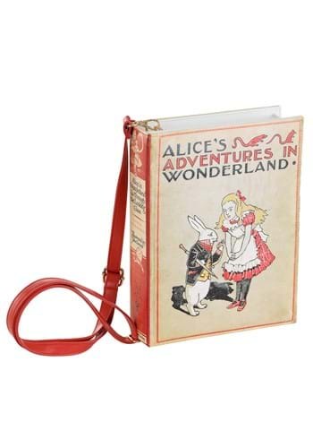 Alice in Wonderland Book Purse