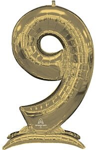 Mega Jumbo 54" Air-Filled Gold 9