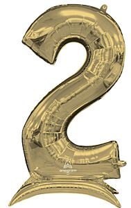 Mega Jumbo 54" Air-Filled Gold 2