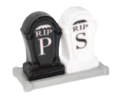 Tombstone Salt &amp; Pepper Shaker