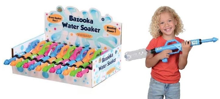 Water Soaker Bazooka Gun 1pc