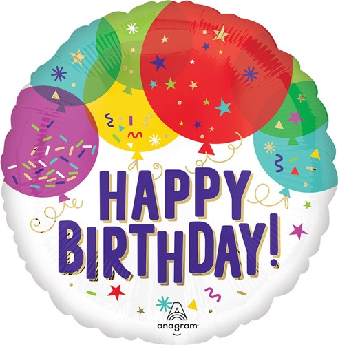 MYLR HB Balloon Party 17"