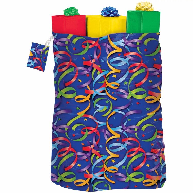 Giant Gift Sack Streamers