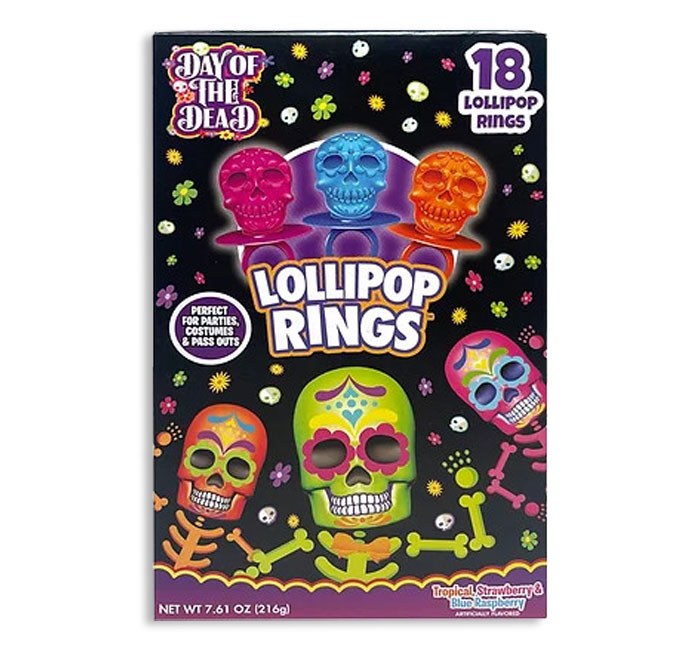 Day of the Dead Lollipop Rings