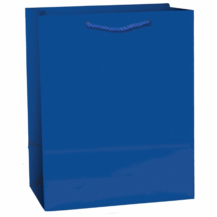 Gift Bag Med Royal Blue
