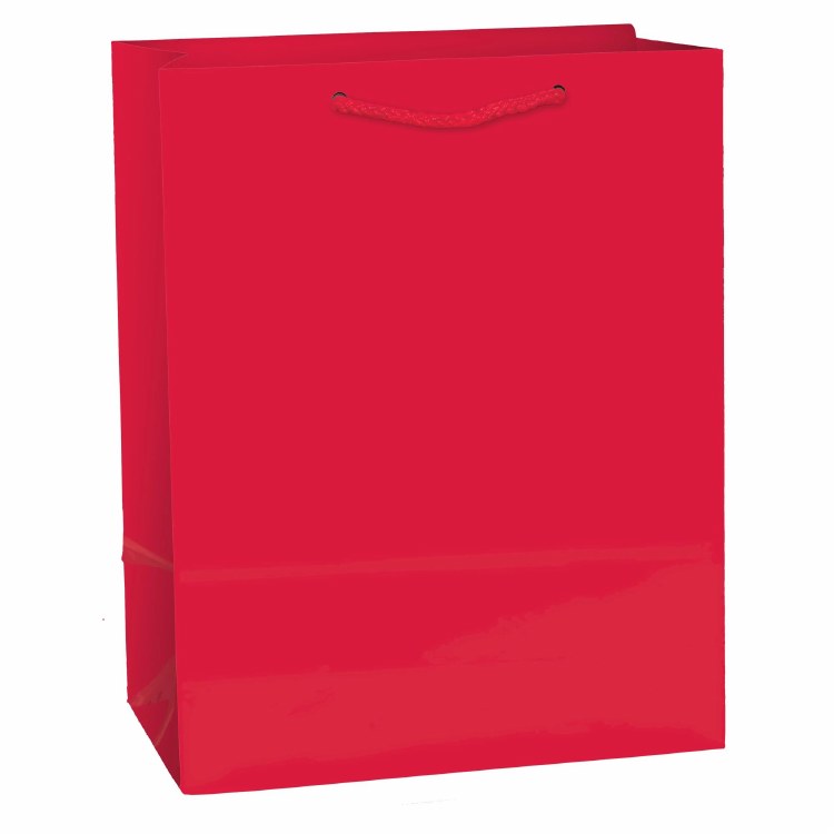 Gift Bag Medium Red