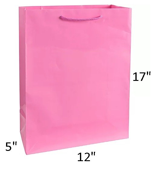 Gift Bag XL Bright Pink