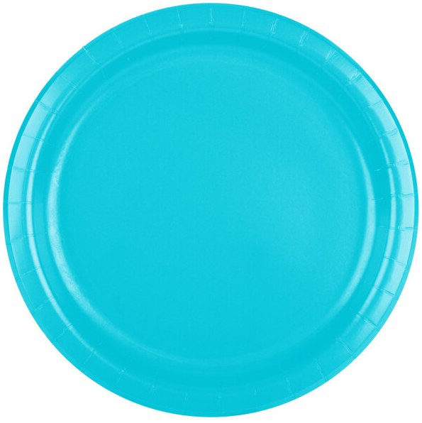 Bermuda Blue 9" PapPlate 24ct