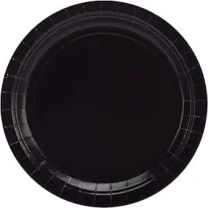 Black Velvet 9" Paper Plates
