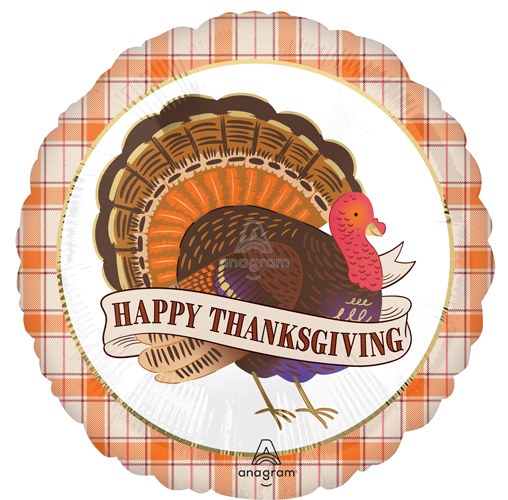 MYLR HT Turkey Thankful 17"