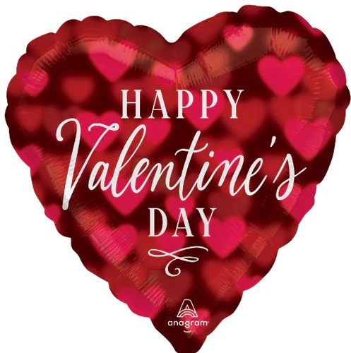 MYLR HVD Romantic Hearts 17"