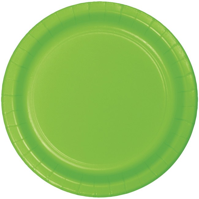 Fresh Lime 9in Paper Plates