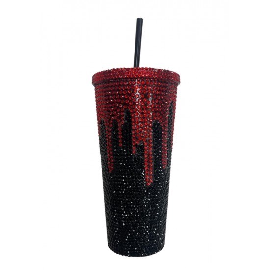 Tumbler Blood-Drip Rhinestone