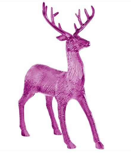 Reindeer Electric Pink