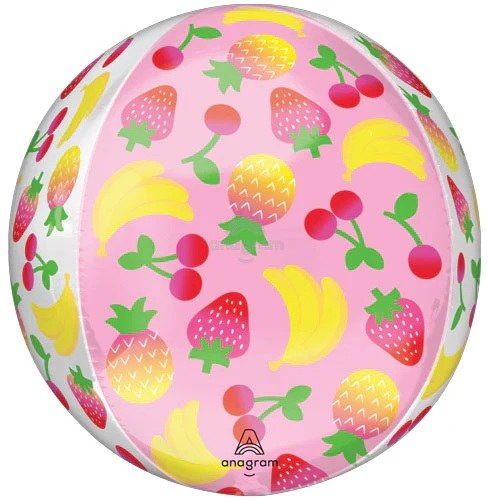 Fuit Mix ORBZ • Jumbo 15" Mylar Helium Balloon