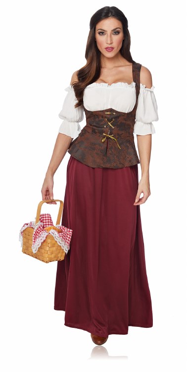 Peasant Lady Adult Sm