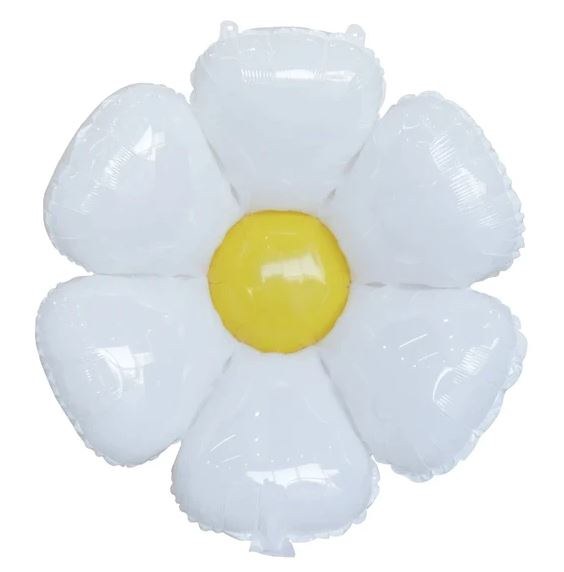 Air Fill 6" Daisy Mylar Balloon 10ct