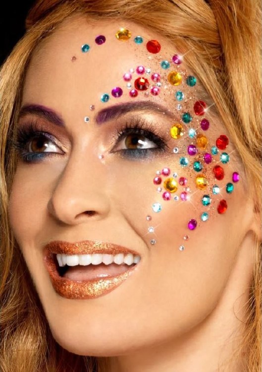 Face Gems Rainbow Jewel