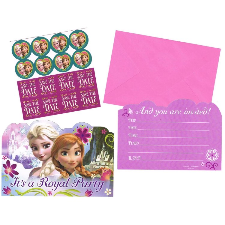 Disney Frozen Invitations