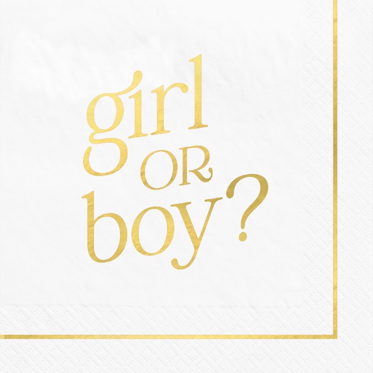 Bev Napkin Girl or Boy