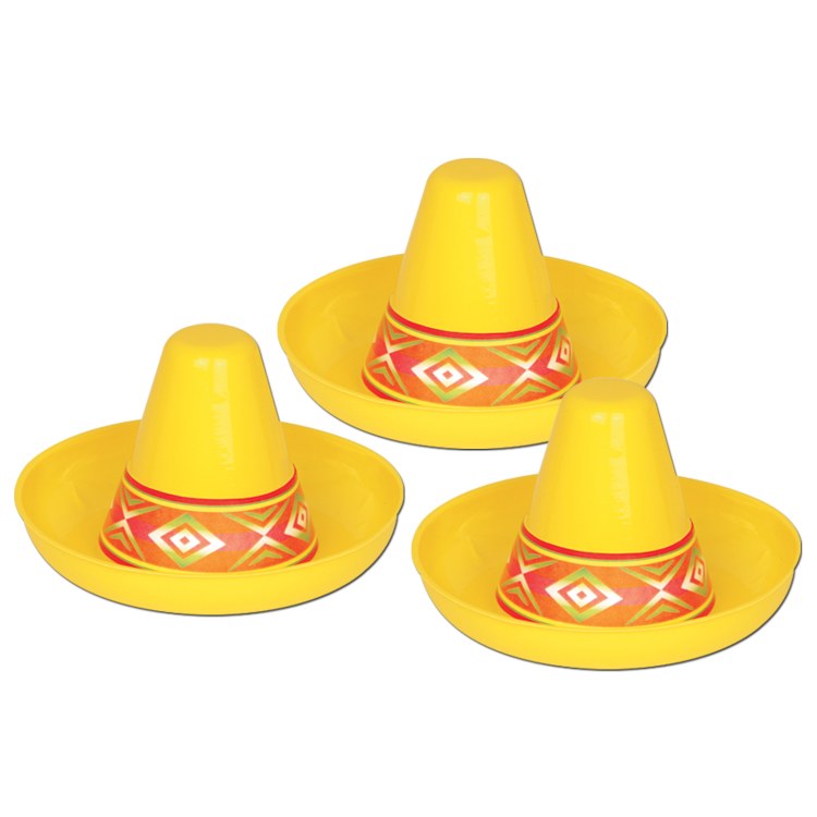 Sombrero Mini Plastic